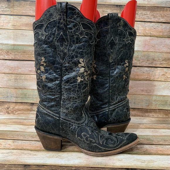 Corral Vintage Lizard Boots - Picture 3 of 11